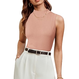 ArachCloz Womens Wool Blend Mock Neck Fall