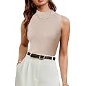 ArachampCloz Women39s Wool Blend Mock Neck Fall