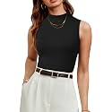 ArachampCloz Women39s Wool Blend Mock Neck Fall