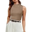 ArachampCloz Women39s Wool Blend Mock Neck Fall