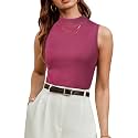 ArachampCloz Women39s Wool Blend Mock Neck Fall