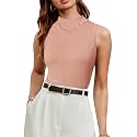 ArachampCloz Women39s Wool Blend Mock Neck Fall