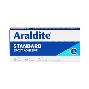 araldite standard in 270g - strongest epoxy adhesive - bond fix repair diy anything- for marbles stones granite natural stones amp tile bonding metal and wood bonding