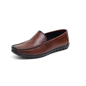 ARAMISH Mens Genuine Leather Loafers