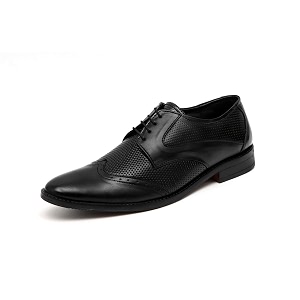 ARAMISH Mens Genuine Leather Brogue Oxford Formal