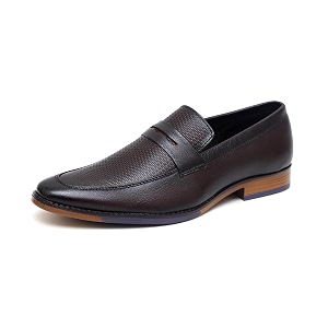 ARAMISH Mens Genuine Leather Slip On Loafer