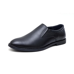 ARAMISH Mens Genuine Leather Moccasin Slip On