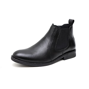 ARAMISH Mens Genuine Leather Chelsea Boots