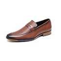 ARAMISH Men39s Genuine Leather Slip On Loafer
