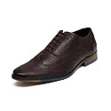 ARAMISH Men Genuine Leather Formal Brogue Shoe