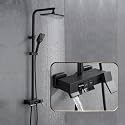 ARAMO Shower Set/Shower Panel - Brine with 3 Functions in Black Color