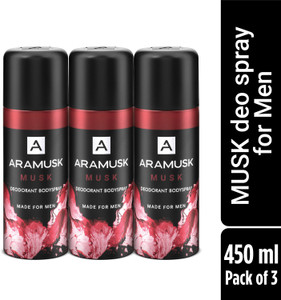 ARAMUSK Musk Everyday Wear Body Deodorant Spray