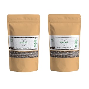 aranyaka karuppu kavuni boiled black riceforbidden rice 4kg medium grainunpolishedboiled  low gi-diabetic friendly grown using sustainable and healthy farming practices 4kg in total 2kg x 2