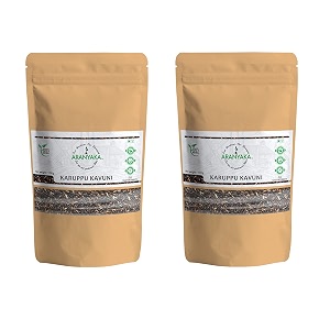 aranyaka karuppu kavuni boiled black rice 3 kg medium grainunpolishedboiled  low glycemic index-diabetic friendly grown using sustainable and healthy farming practices 3kg in total15 kg x 2