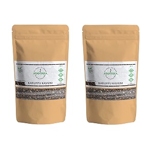 aranyaka karuppu kavuni boiled black rice forbidden rice  5 kg medium grainunpolishedboiled  low glycemic index-diabetic friendlygrown using sustainable and healthy farming practices 25kg x2 5 kg in total