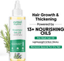 Aravi Organic Rosemary Lavender Hair Oil For