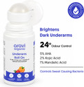 Aravi Organic Brightening Underarm Roll On 