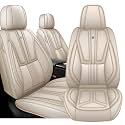 Arazi Front Car Seat Covers for Chevrolet Chevy Camaro 2016-2024,Beige