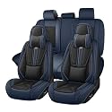 Arazi Seat Covers Full Set for Chevy Camaro 2016-2024,Black&amp;Blue Luxury