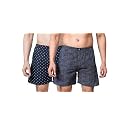 ARBB Mens' Cotton Blend Shorts Comfortable &amp; Breathable Printed Regular Boxer