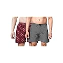 ARBB Mens' Cotton Blend Shorts Comfortable &amp; Breathable Printed Regular Boxer