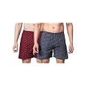 ARBB Mens' Cotton Blend Shorts Comfortable &amp; Breathable Printed Regular Boxer