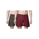 ARBB Mens' Cotton Blend Shorts Comfortable &amp; Breathable Printed Regular Boxer