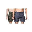 ARBB Mens' Cotton Blend Shorts Comfortable &amp; Breathable Printed Regular Boxer