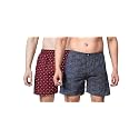 ARBB Mens' Cotton Blend Shorts Comfortable &amp; Breathable Printed Regular Boxer