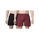 ARBB Mens' Cotton Blend Shorts Comfortable &amp; Breathable Printed Regular Boxer