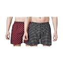 ARBB Mens' Cotton Blend Shorts Comfortable &amp; Breathable Printed Regular Boxer