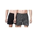 ARBB Mens' Cotton Blend Shorts Comfortable &amp; Breathable Printed Regular Boxer