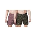 ARBB Mens' Cotton Blend Shorts Comfortable &amp; Breathable Printed Regular Boxer