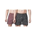 ARBB Mens' Cotton Blend Shorts Comfortable &amp; Breathable Printed Regular Boxer