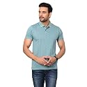 ARBOUR Men Polo Neck Printed Half Sleeves T-Shirt