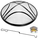 ARC Fire Pit Spark Screen, 22 Inch with Handle & Poker