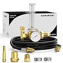 ARCCAPTAIN Argon/CO2/Helium Regulator with 8.2FT Inert Gas Welding Hose