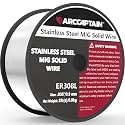 ARCCAPTAIN ER308L Stainless Steel MIG Wire .035" 2LB