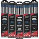 ARCCAPTAIN TIG Tungsten, TIG Welding Tungsten Electrode Blue 2% Lanthanated
