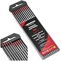 ARCCAPTAIN TIG Tungsten, TIG Welding Tungsten Electrode Red
