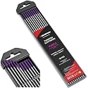 ARCCAPTAIN TIG Tungsten, TIG Welding Tungsten Electrode (Purple, EWG)