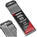 ARCCAPTAIN TIG Welding Tungsten Electrode 10-Pack 3/32"x 7" White