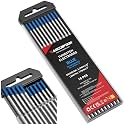 ARCCAPTAIN TIG Tungsten, TIG Welding Tungsten Electrode Blue 2% Lanthanated