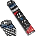 ARCCAPTAIN TIG Welding Tungsten Electrode 10-Pack 0.04" x 7" (Blue)