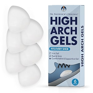 arch support insoles for plantar fasciitis relief  3 pair high arch support inserts for flat feet  men amp women  wear with shoes for all-day comfort  better than foot brace
