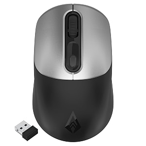 archer tech lab bluetooth wireless mouse with bt 5030 amp 24ghz usb receiver connect 3 devices1600 dpi high precisionrechargeable battery ergonomic for laptop smartphone tablet precision 200