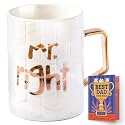 ARCHIES Fathers Day Crown Quirky 3D Coffee Mugs, Tea Cup Saucer Set Ceramic Mug Novelity Item + Complimentary A49