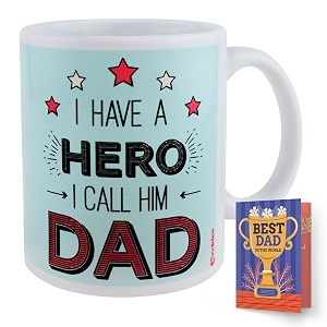 archies gift for fathers  gifts for father  fathers day gift 350 ml coffee mug with father day card gift set for father dad papa  father day giftting idea fdc23cm-20
