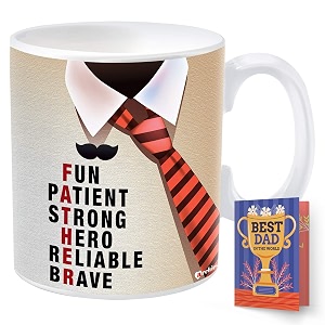 archies gift for fathers  gifts for father  fathers day gift 350 ml coffee mug with father day card gift set for father dad papa  father day giftting idea fdc23cm-10