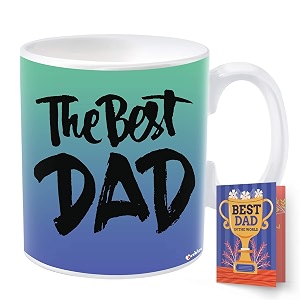 archies gift for fathers  gifts for father  fathers day gift 350 ml coffee mug with father day card gift set for father dad papa  father day giftting idea fdc23cm-18